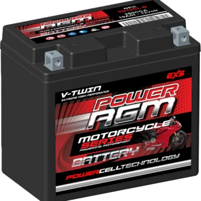 MX-6 - 20AH 460CCAs AGM Motorcycle Battery | Power AGM