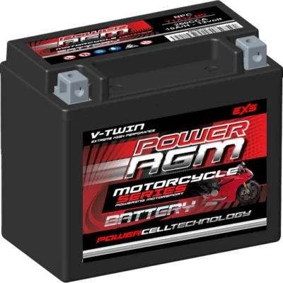 YTX14-BS - 12AH 285CCAs AGM Motorcycle Battery | Power AGM