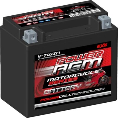 YTX9-BS - 10AH 255CCAs AGM Motorcycle Battery | Power AGM