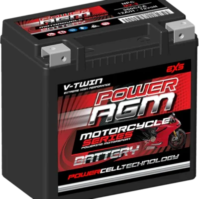 MX-3 - 12AH 300CCAs AGM Motorcycle Battery | Power AGM