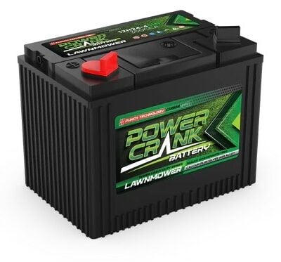 12N24-4 Ride-On Lawn Mower Battery 350CCAs LH Positive | Super Crank Power Crank