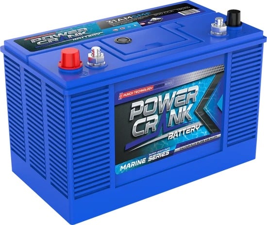 Marine Deep Cycle Battery 135AH 900CCAs | 31ASCMFM | Super Crank Power Crank