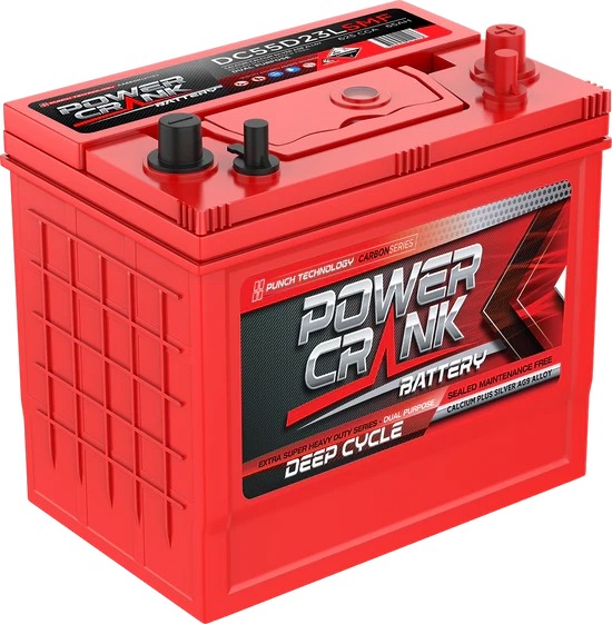 Deep Cycle Battery Dual Purpose RHP | DC5523LSMF | Super Crank Power Crank