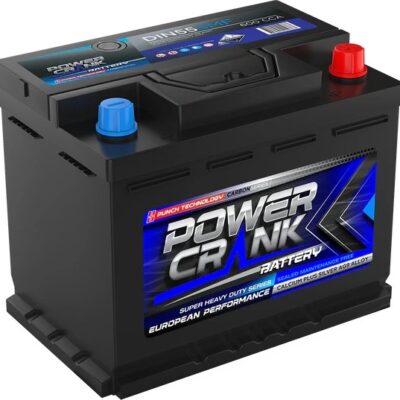 DIN55 Super Crank European Performance Series Car Battery Maintenance Free Power Crank