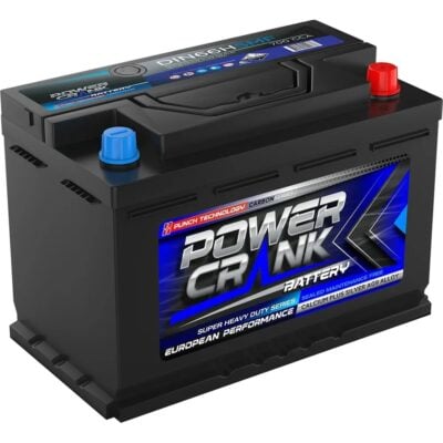 DIN66H Super Crank European Performance Series Car Battery Maintenance Free Power Crank