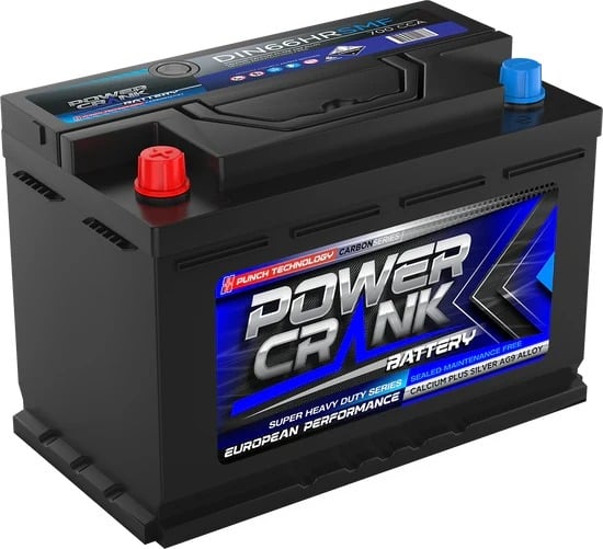 European Automotive Battery | DIN66HR-SCMF | Super Crank Power Crank