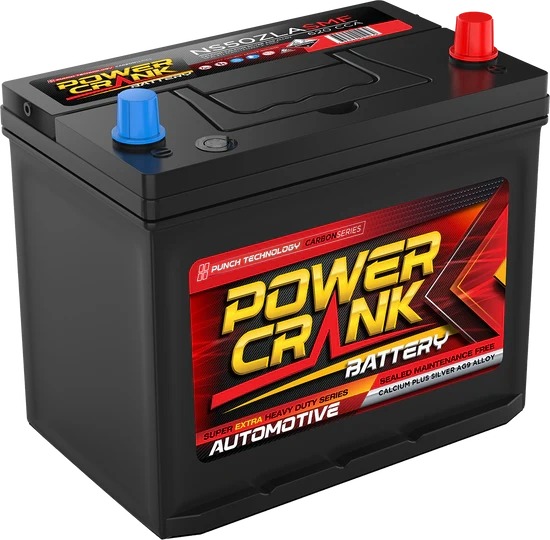 NS50ZLA Super Crank Automotive Series Car Battery Maintenance Free Power Crank
