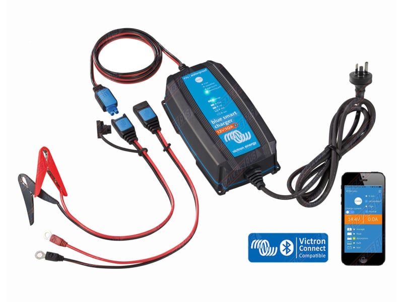 Blue Smart Charger IP65 12V 10AMP