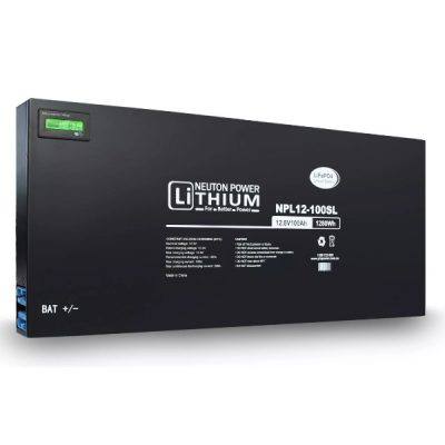 NPL12-100SL Slimline Lithium Battery 100AH | Neuton Power
