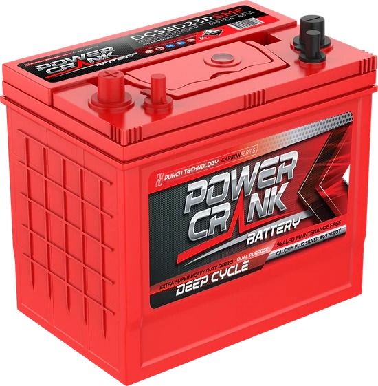 Deep Cycle Battery Dual Purpose LHP | DC5523RSMF | Super Crank Power Crank