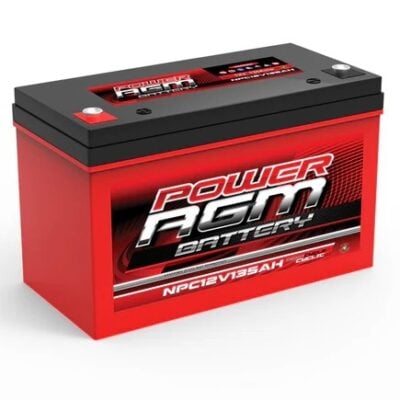 AGM Sealed Deep Cycle Battery | NPC135-12 | Power AGM